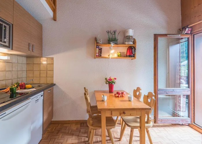 Апартаменты 5 Pers, Balcon, Parking, Animaux Ok - Fr-1-517-45 Шамони